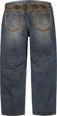 Supreme Leopard Faux Fur Loose Fit Jeanのサムネイル