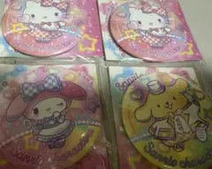 サンリオキャラクター 缶ミラー 4個セット セブンイレブン