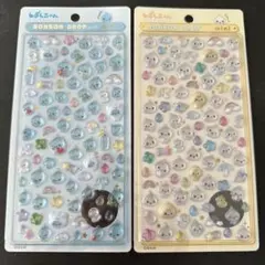 ボンボンドロップシールミニ　２枚セットボンドロ　しずくちゃん　ミルミルちゃん