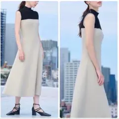 ✨美品✨ FRAY I.D ホールガーメント ワンピース フレア ニット