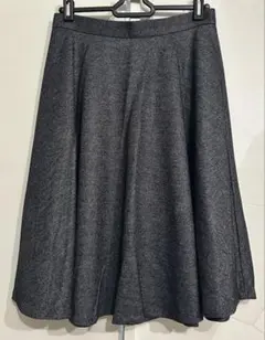 オペークドットクリップ フレアスカート