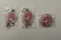 すとぷり アクキー 缶バッジ さとみ