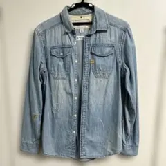 G-Star Restored Denim ライトブルーシャツ XS