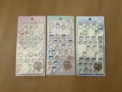 ちいかわ　ボンボンドロップシール　キャラクターシール 3シートセット