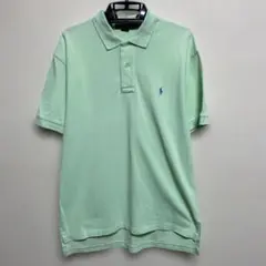 【POLO Ralph Lauren】ポロ ラルフローレン　ポロシャツMグリーン