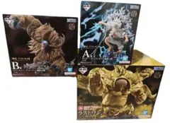 一番くじ　ワンピース　フィギュア　3体セット