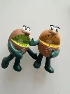 Zespri キウイブラザーズ フィギュア 2体セット 2025 - メルカリ