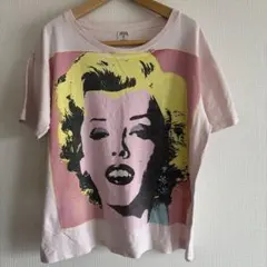 RNA・ALTERNATIVE M UネックTシャツ・マリリンモンロー　デカのサムネイル