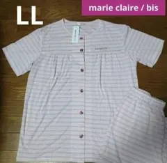 マリ・クレールビス★8分袖・8分丈パンツ パジャマ LLサイズ【新品】のサムネイル