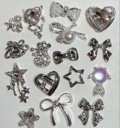 No.596 ネイルパーツ　デコパーツ　まとめ売り　セット