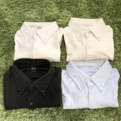 ユニクロ　エアリズムカノコポロシャツ　ボタンダウン