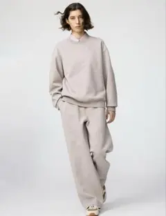 UNIQLO:C スウェットワイドパンツ M スウェット