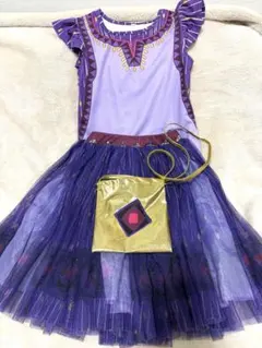 【バッグ付き】ウィッシュ アーシャ風 ドレス 120cm コスチューム シミあり