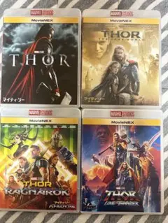 マイティ・ソーシリーズ Blu-ray4作品セット