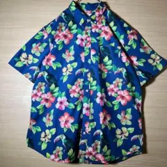 Poloラルフローレン 90s ADAMS アロハシャツ サイズL - メルカリ