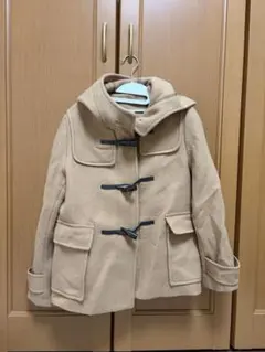 GU ダッフルコート　ベージュ Sサイズのサムネイル