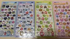 正規品　たまごっち　ボンボンドロップシール　4枚セット　コンプリート