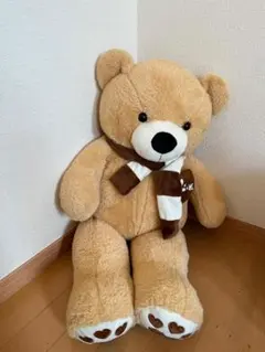 コストコ 135cm くま ぬいぐるみ ベージュ - メルカリ