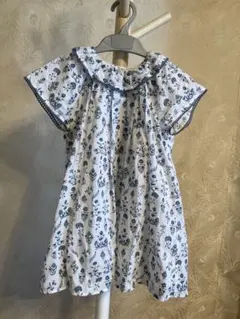 tartine et chocolat リバティ　ワンピース　4a