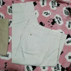 ユニクロ ドライツータックパンツ ウエスト95