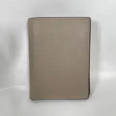 BONAVENTURA ボナベンチュラ 折り財布 グレージュ レザー ほぼ新品 BONAVENTURA◇2つ折り財布/レザー/BEG/無地/レディース/ボナ