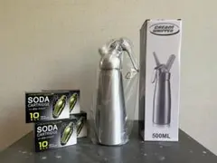CO2エスプーマ PRO-M 700ml シルバー 日本炭酸瓦斯(株) - メルカリ