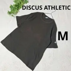 DISCUS ATHLETIC ワッフル Tシャツ カーキ USACOTTON