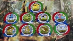 ポケパークカントー ピカチュウ含む9個セット ピンズ ピンバッジ