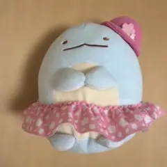 すみっコぐらしとかげの ぬいぐるみ 水色