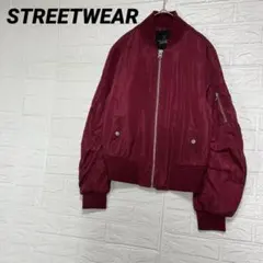 【STREETWEAR society】中綿入り ボンバージャケット M