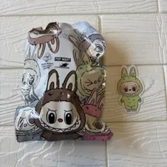 POP MART Exciting Macaron ラブブ　ぬいぐるみ　グリーン