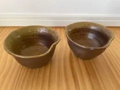 陶器製　ぐい飲み 2個セット