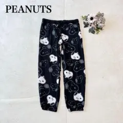 【ピーナッツ】ルームウェア（M)ドローストリング スヌーピー カジュアル ズボン