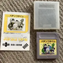 パチンコタイム DMG-PTJ ゲームボーイソフト 取扱説明書付、動作確認済