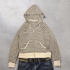 ハ*ロ様 y2k archive 00s OLDUNIQLO striped h