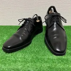 REGAL プレーントゥ レザー ブラック 外羽根26.0cm REGAL プレーントゥ レザー 革靴 外羽根 - メルカリ