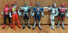♥値下げ♥レア♥仮面ライダー♥フィギュア 6体セット 人形 ソフビ