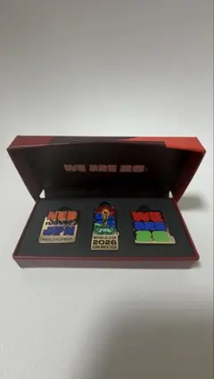 FIFA World Cup 2026 ピンバッジ 3種セット - メルカリ