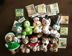 【美品】Disneyダッフィー＆フレンズ ストラップ 10個セット