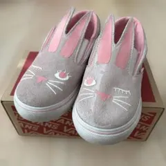 Vans ウサギデザイン スニーカー ピンク