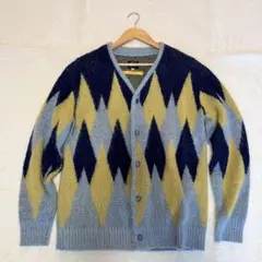 モヘアカーディガン