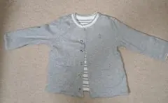 RALPH LAURENのグレー カーディガン(リバーシブル)