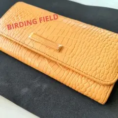 BIRDING FIELD 　ゴールド　 長財布　金運アップ　美品　財布