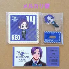 ブルーロックカフェ ミニアクスタ チケット風カード コースター 御影玲王