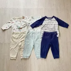 ユニクロ　リサラーソン　長袖　パジャマ　80 キッズ　3枚セット