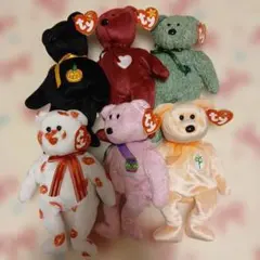 Ty ビーニーベイビー JINGLE BEANIES 14体セット - メルカリ