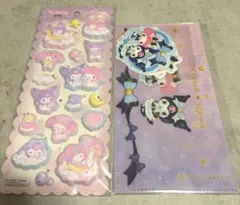 【正規品】もちもちシール　マシュマロシール　マイメロクロミ　サンリオ　ステッカー