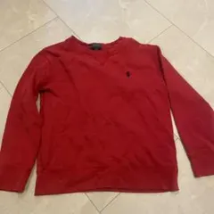 Polo Ralph Lauren 赤 スウェット 長袖　トレーナー　M