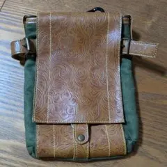 最終値下げしました！ベルトポーチ　ウエストポーチ　スエード調