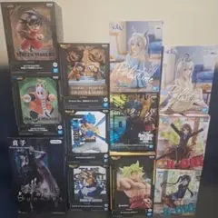 プライズフィギュア11個まとめ売り ドラゴンボール 美少女フィギュア